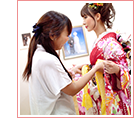 成人式当日の美容・着付け