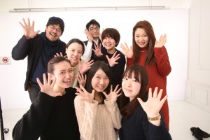 年始集合写真の裏側