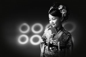 七五三の見本撮影しました♪