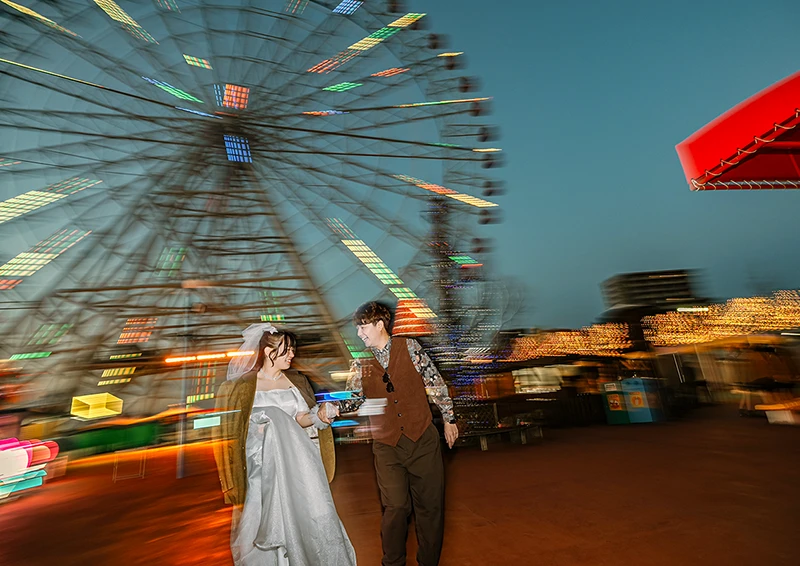 名古屋市・シートレインランドでフォトウェディング