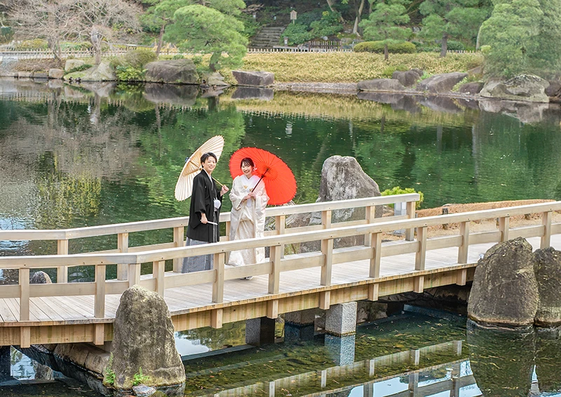 「徳川園」愛知県名古屋市でフォトウェディング（結婚式前撮り）