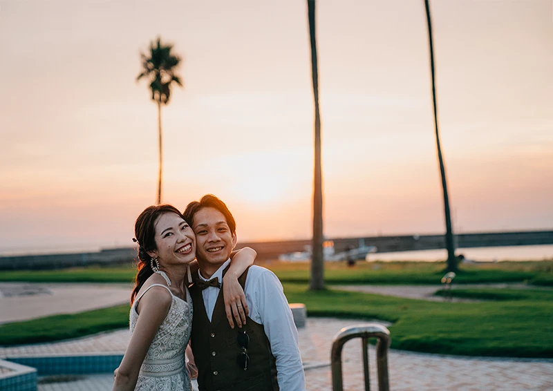 「野間灯台」愛知県知多郡美浜町でフォトウェディング（結婚式前撮り）