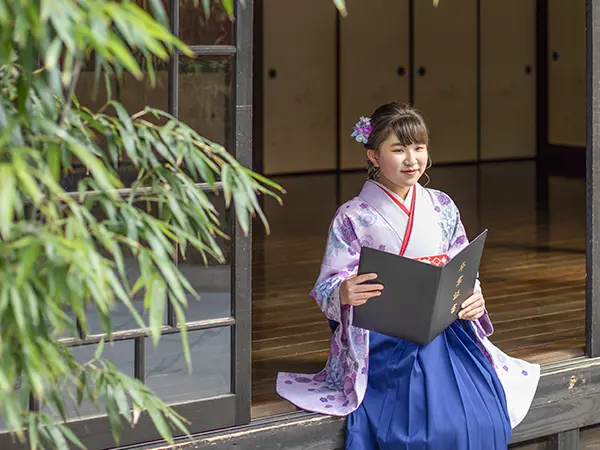 岐阜多治見小学卒業袴