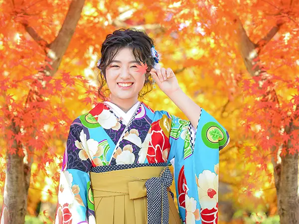 岐阜各務原卒業袴