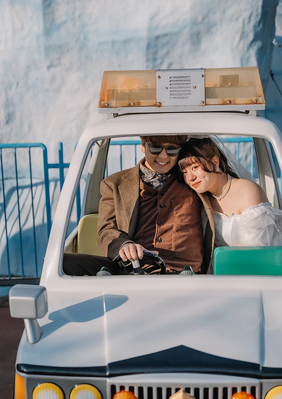 「名古屋港シートレインランド」愛知県名古屋市でフォトウェディング(結婚式前撮り)