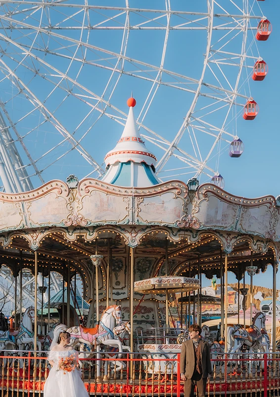 「名古屋港シートレインランド」愛知県名古屋市でフォトウェディング(結婚式前撮り)