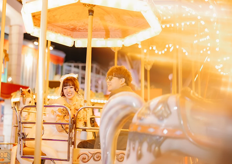 「名古屋港シートレインランド」愛知県名古屋市でフォトウェディング(結婚式前撮り)