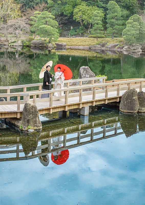 「徳川園」愛知県名古屋市でフォトウェディング(結婚式前撮り)