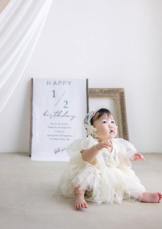 おしゃれにバースデーフォト記念写真を撮ろう