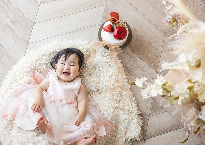 おしゃれにバースデーフォト記念写真を撮ろう