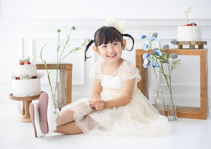 おしゃれにバースデーフォト記念写真を撮ろう
