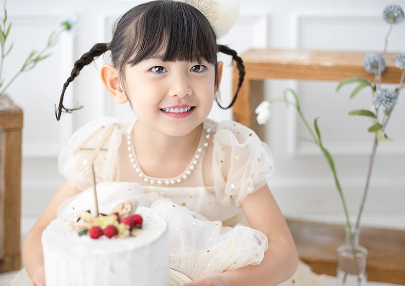 おしゃれにバースデーフォト記念写真を撮ろう