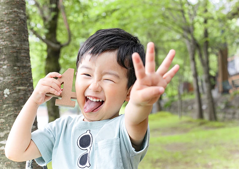 おしゃれにバースデーフォト記念写真を撮ろう