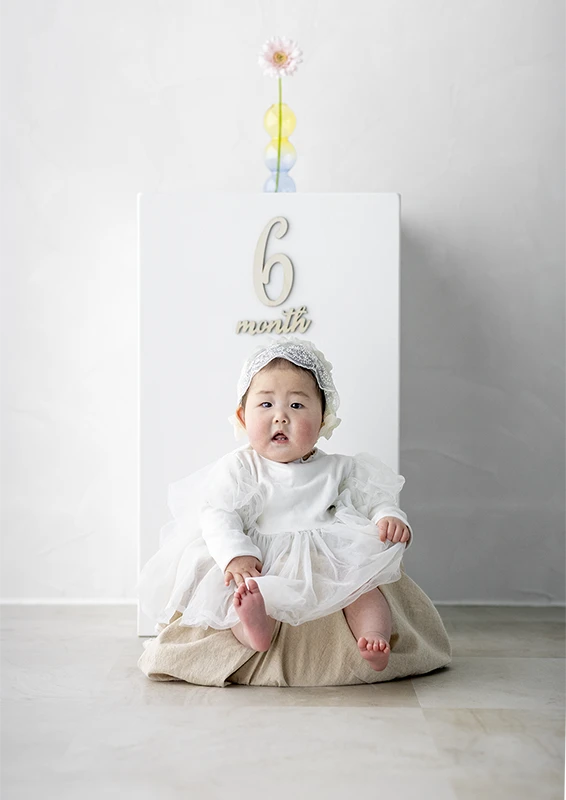 おしゃれにバースデーフォト記念写真を撮ろう